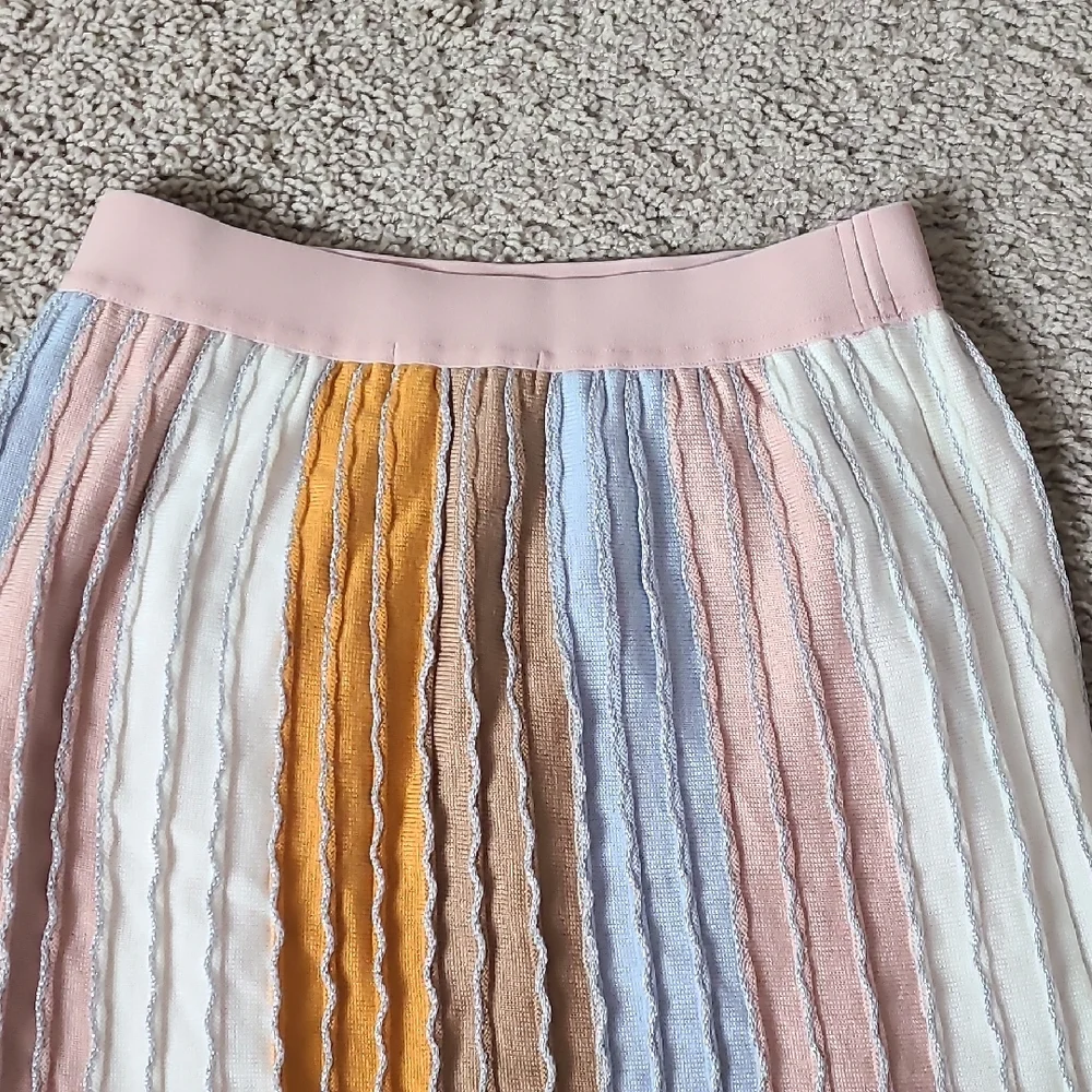 Eva Franco Anthropologie Wool Blend Skirt